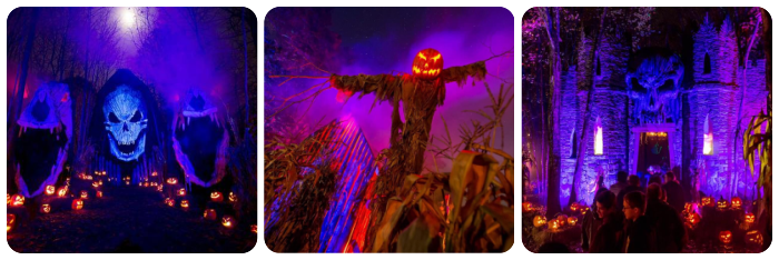 Haunted Overload's haunted trail is an award-winning, jaw-dropping Halloween experience in woods of Lee, NH. Haunted Overload's haunted trail is an award-winning, jaw-dropping Halloween experience in woods of Lee, NH.